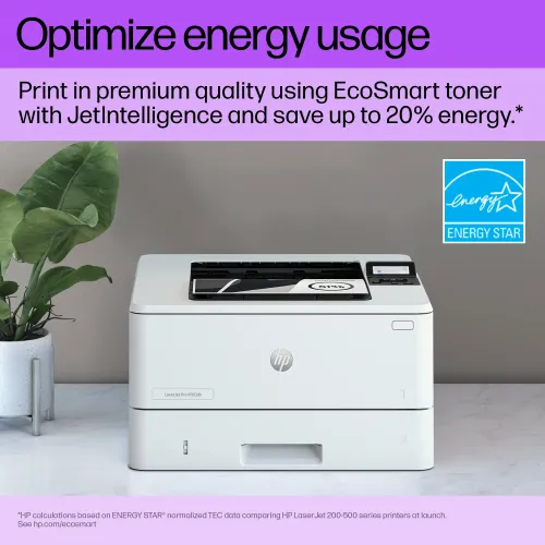 HP LaserJet Pro 4003dn Single Function Mono Laser Printer - Image 4